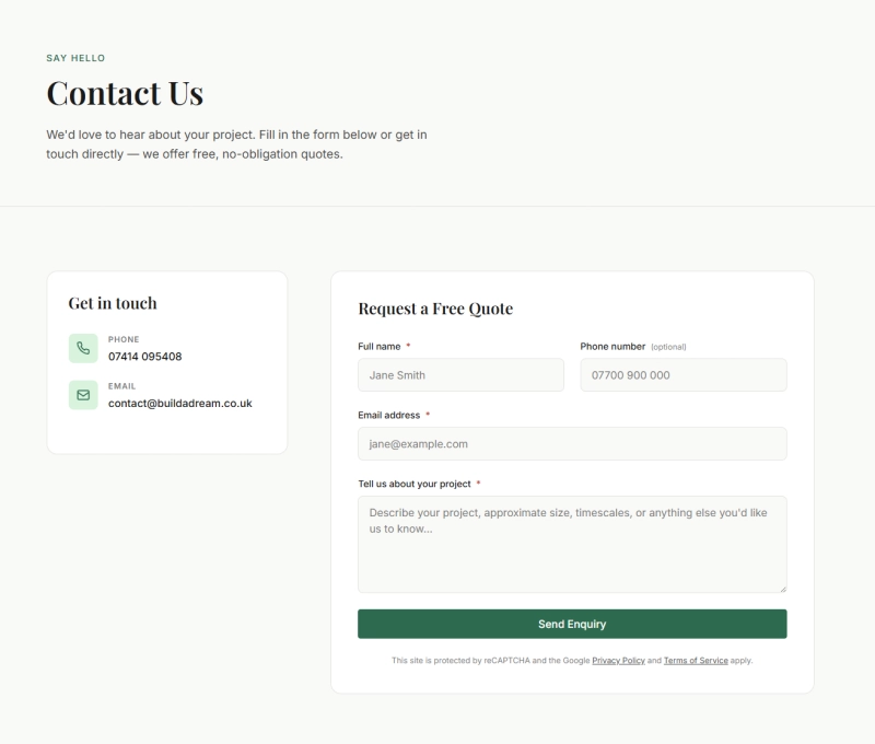 Build A-Dream Landscape Gardeners screenshot 2