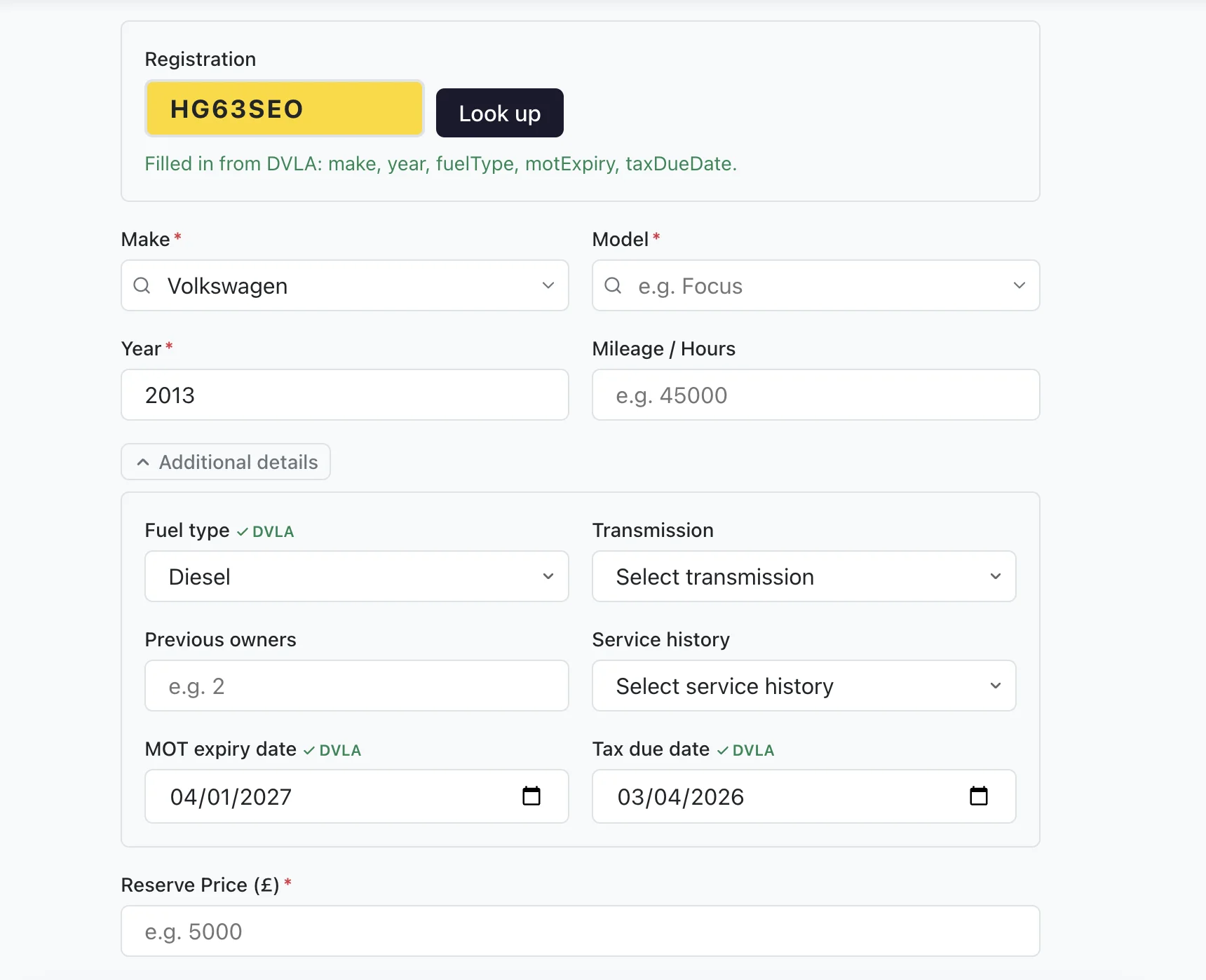Auction Lot Manager screenshot 3